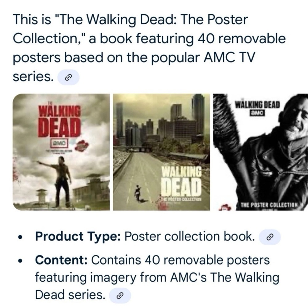 The Walking Dead " the poster collection " - Picture 2 of 9